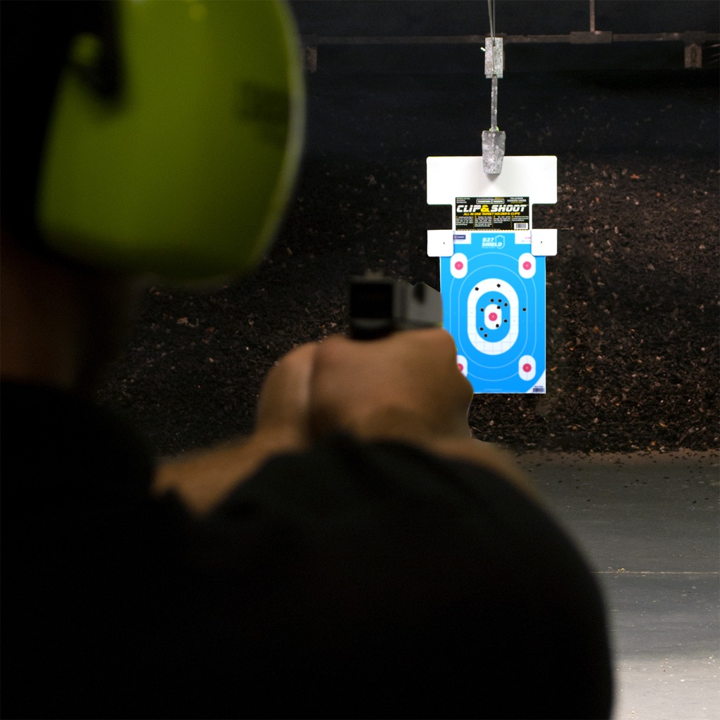 B27-Shield 12.5&quot;x19&quot; on range