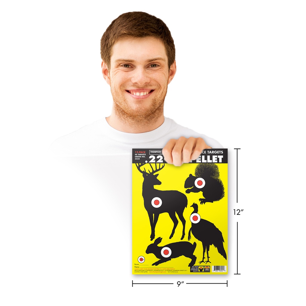 .22 BB Pellet 9&quot;x12&quot; size