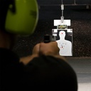Case of 12 Red-Fire Silhouette 19&quot;x25&quot; on range