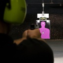 Case of 12 Pink-Fire Silhouette 19&quot;x25&quot; Paper Targets (20 Pack Roll)