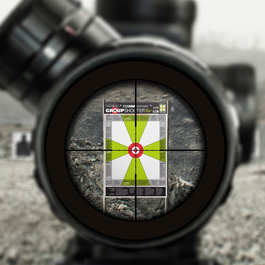 Group Shooter Rifle 12.5&quot;x19&quot; in scope