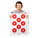 Sight Seer Red 19&quot;x25&quot; Paper Targets (5 Pack)