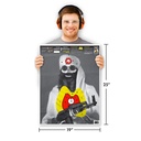 Case of 12 - Crazy Bones Terrorist 19&quot;x25&quot; Targets (20 Pack Roll)