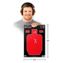 HALO IPSC Half-Size 12.5&quot;x19&quot; Reactive Targets (5 Pack)