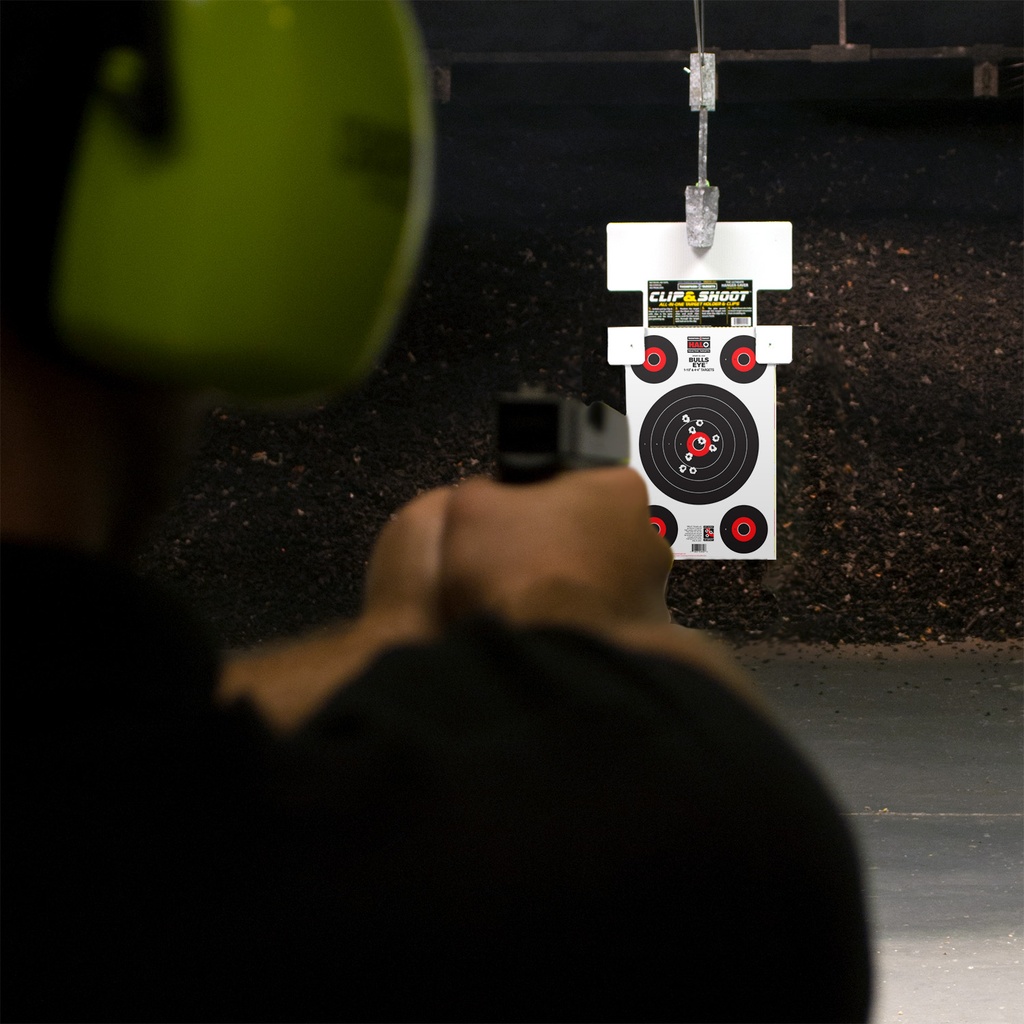 HALO Bullseye 10&quot; &amp; 4&quot; Reactive 12.5&quot;x19&quot; Targets (20 Pack)