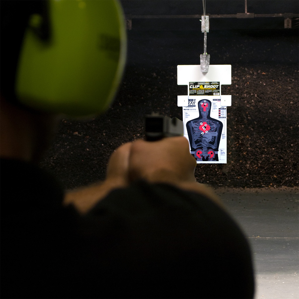 HALO X-Ray Silhouette 12.5&quot;x19&quot; Reactive Targets (20 Pack)