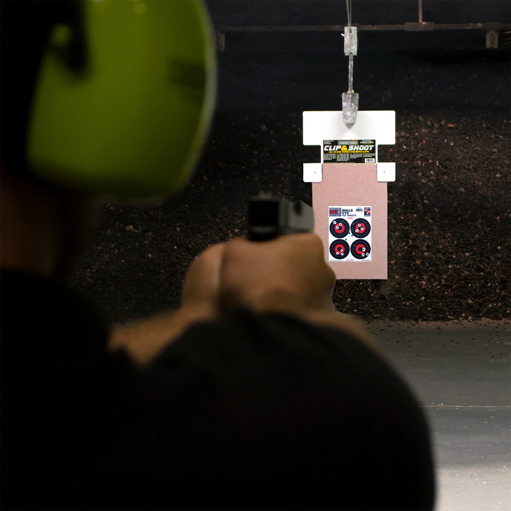 HALO 4x4&quot; Bullseye 8.5&quot;x11&quot; Reactive Targets (10 Pack)