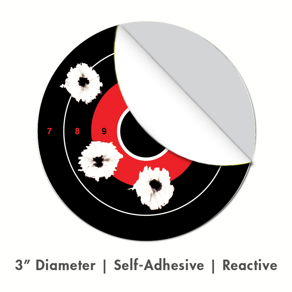 HALO Reactive 3&quot; Adhesive Targets (100 Pack)