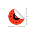 Bright-Spots Orange 2.25&quot; Adhesive Targets (50 Pack)
