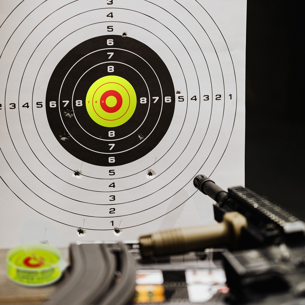 Super-Sight Green 2.25&quot; Adhesive Targets (50 Pack)