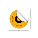 Sight-Seers Direct Hit 2.25&quot; Adhesive Targets (50 Pack)