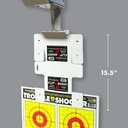 Clip &amp; Shoot 2 Flippable Indoor Range Target Hanger