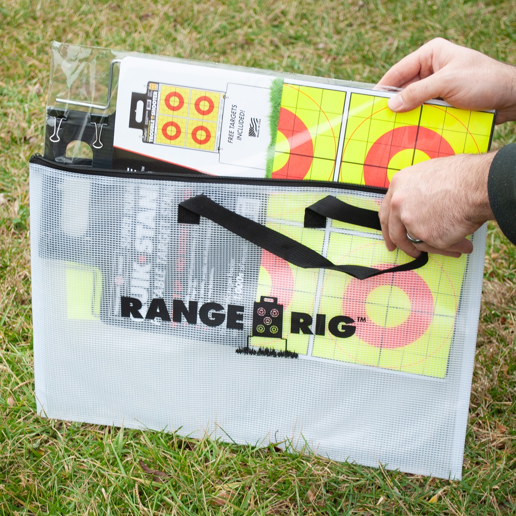 Range Rig All-In-One Target Stand, Targets, &amp; Carry Case