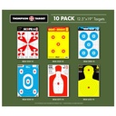 Metal Display with 72 Units of 12.5&quot;x19&quot; Paper Targets 10/Pack