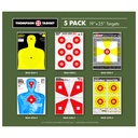 Metal Display with 72 Units of 19&quot;x25&quot; Paper Targets 5/Pack