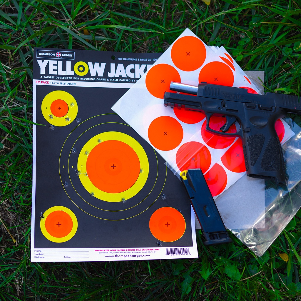 Hot Spots Ultra Bright Adhesive Targets in Zip-Close Bag