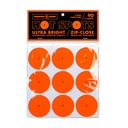 Hot Spots 2&quot; Fluorescent Orange Adhesive Target Sheets (10 Pack)