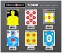 7600-A Metal Display with 72 Units of 19"x25" Paper Targets 5/Pack