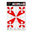 Scope 12.5&quot;x19&quot; Paper Targets (Bulk 100 Pack)