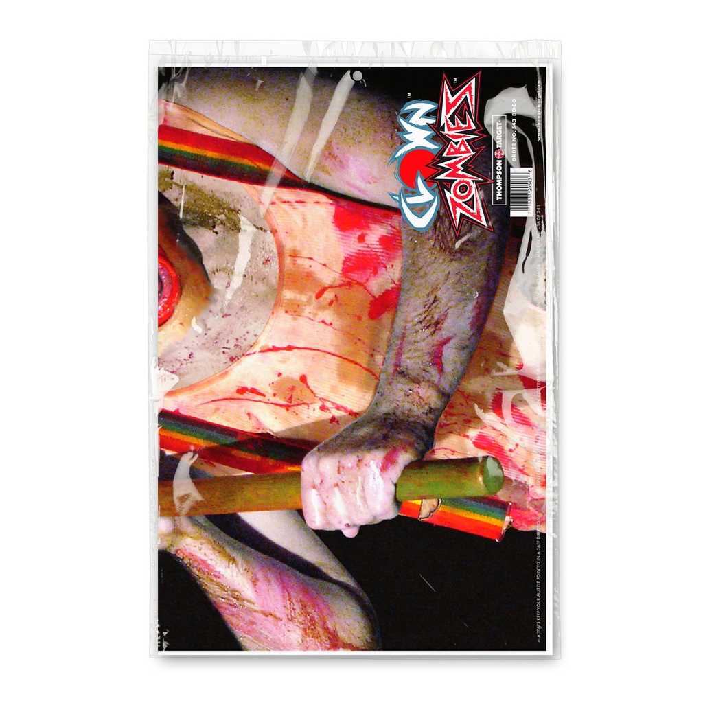 Clown Zombie 19"x25" Paper Targets (Retail 5 Pack)