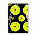 Neon Bullseye 19"x25" Paper Targets (Retail 5 Pack)