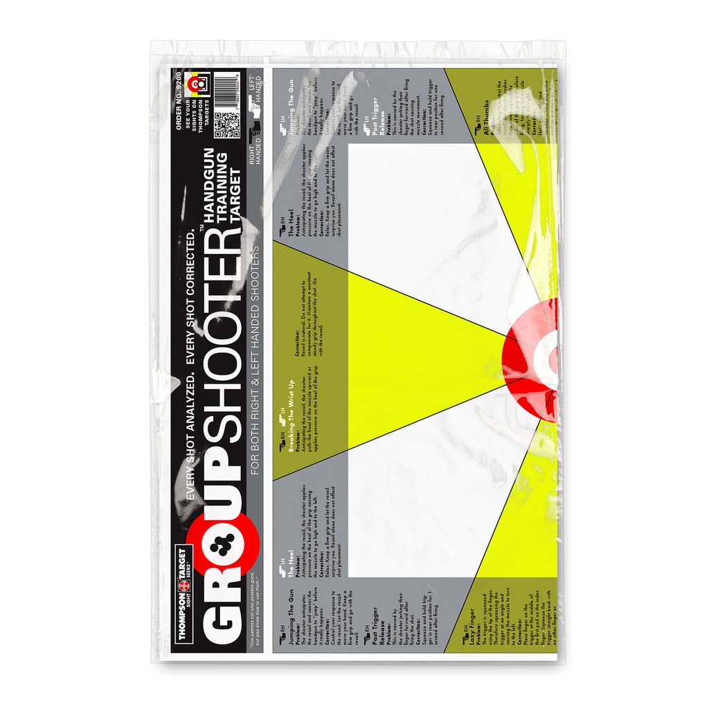 Group Shooter 19&quot;x25&quot; Paper Targets (Retail 5 Pack)