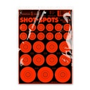 Shot-Spots Orange 6.5"x9" Adhesive Targets (Retail 10 Pack)
