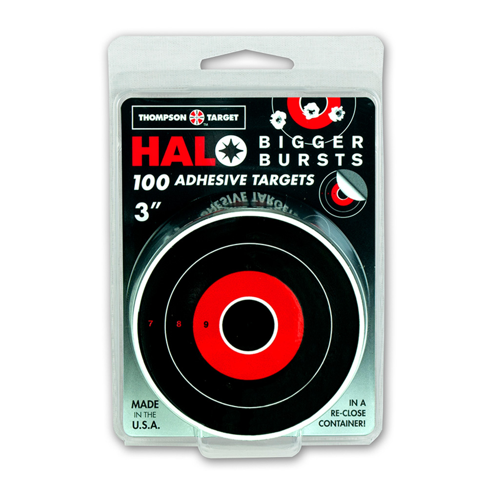 HALO Reactive 3" Adhesive Targets (Retail 100 Pack)