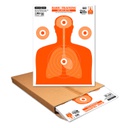 Basic Training Silhouette 19"x25" Paper Targets (Bulk 500 Case)
