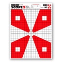 Scope-3 19&quot;x25&quot; Paper Targets (Bulk 100 Pack)