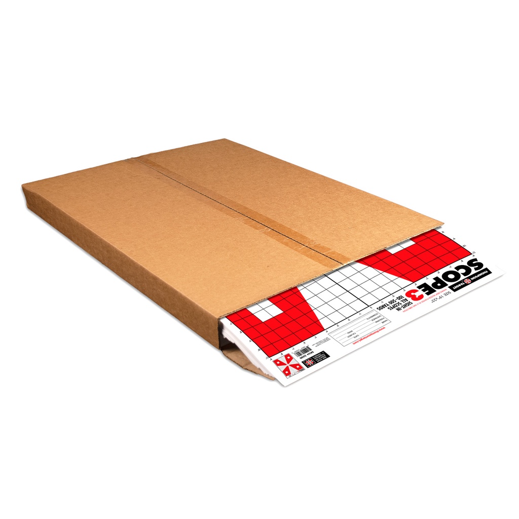 Scope-3 19"x25" Paper Targets (Bulk 500 Case)