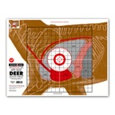 Life-Size Deer 19"x25" Paper Targets (Bulk 100 Pack)