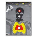 Crazy Bones Knife 19"x25" Paper Target (Bulk 100 Pack)