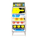 1925 Indoor Range Display with 3,000 Bulk 19&quot;x25&quot; Paper Targets