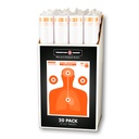 Case of 12 - Basic Training Silhouette 19&quot;x25&quot; Paper Targets (Retail 20 Pack Roll)