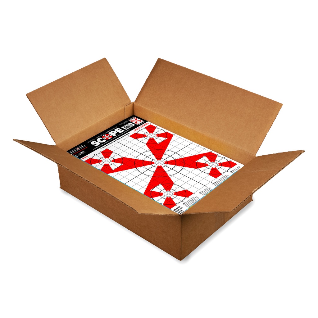 Scope 12.5"x19" Paper Targets (Bulk 1,000 Case)