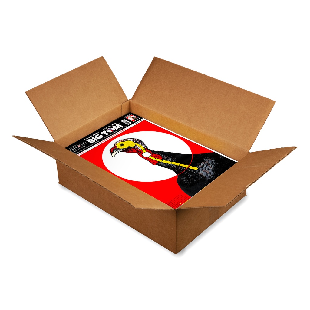 Life-Size Turkey 12.5"x19" Paper Targets (Bulk 1,000 Case)