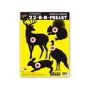.22 BB Pellet 9"x12" Paper Target (Bulk 500 Pack)