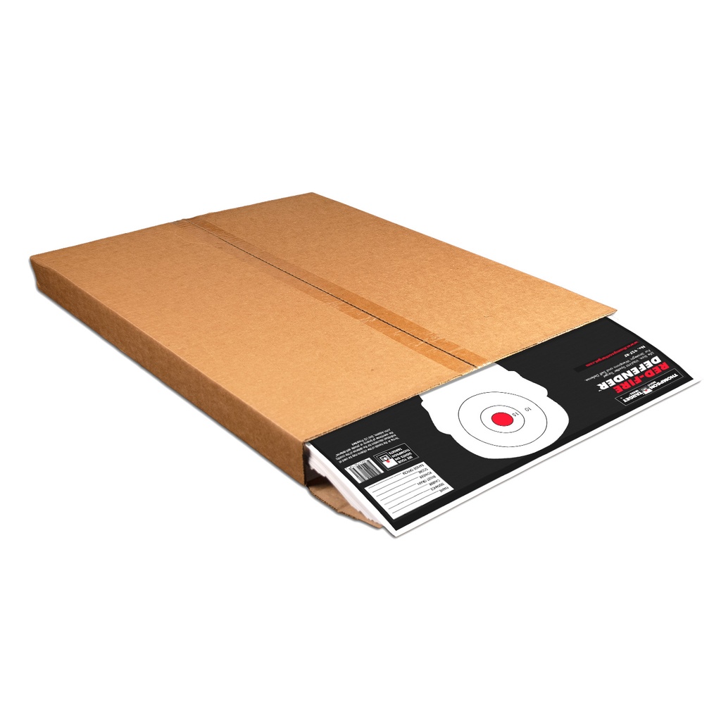 Red-Fire Silhouette 19"x25" Paper Targets (Bulk 500 Case)