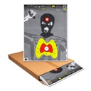 Crazy Bones Knife 19"x25" Paper Target (Bulk 500 Case)