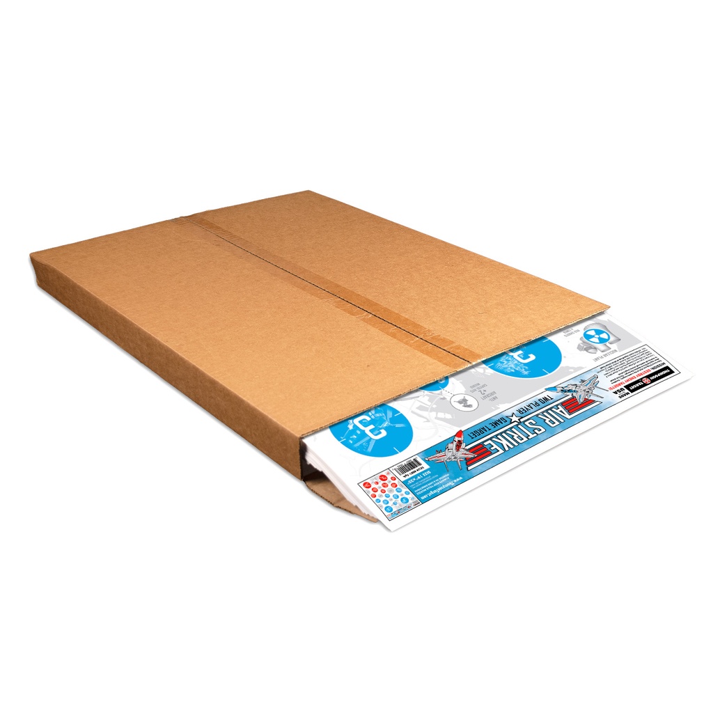 Air Strike Game 19"x25" Paper Targets (Bulk 500 Case)