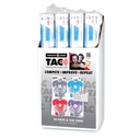 Case of 12 - TAC (Training w/Audible Cues) 19&quot;x25&quot; Paper Targets (Retail 20 Pack Roll &amp; Cue Card)