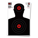 HALO Life-Size Silhouette 12.5"x19" Reactive Targets (Bulk 100 Pack)