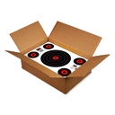 HALO Bullseye 10" &amp; 4" Reactive 12.5"x19" Targets (Bulk 500 Case)