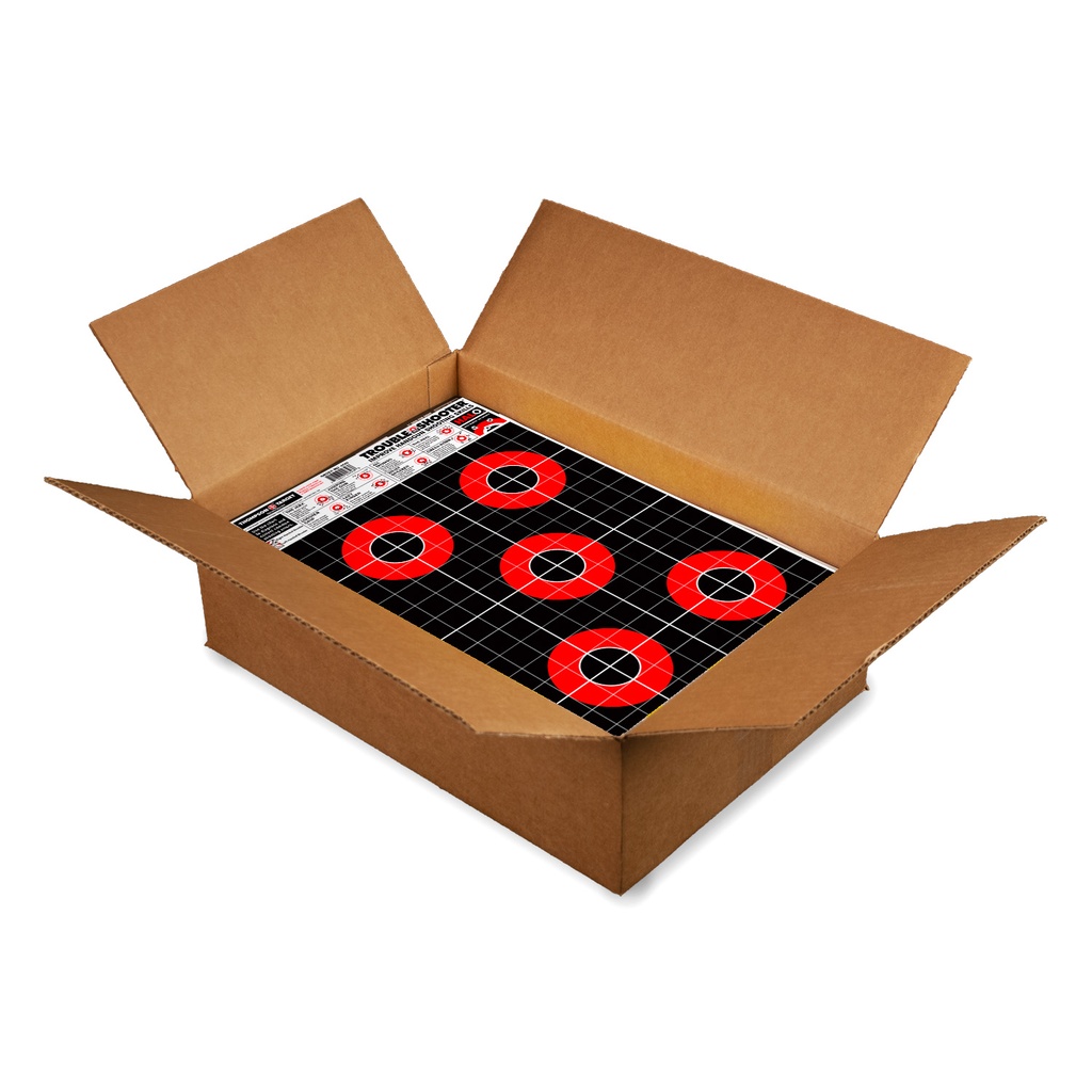 HALO Trouble Shooter 12.5"x19" Reactive Targets (Bulk 500 Case)