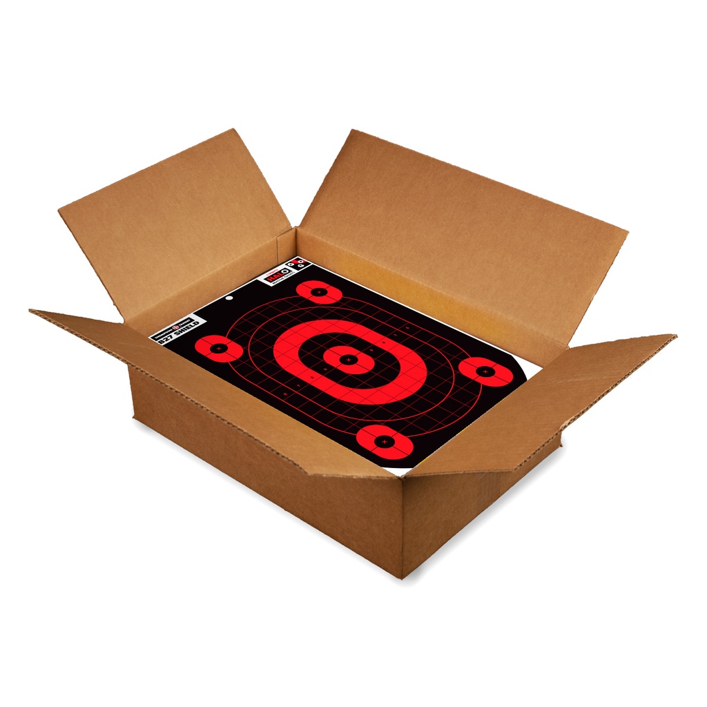HALO B27-Shield 12.5&quot;x19&quot; Reactive Targets (Bulk 500 Case)
