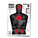HALO X-Ray Silhouette 12.5&quot;x19&quot; Reactive Targets (Bulk 100 Pack)