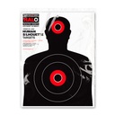 HALO Silhouette 8.5"x11" Reactive Targets (Retail 30 Pack)