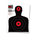 HALO Silhouette 8.5"x11" Reactive Targets (Bulk 200 Pack)