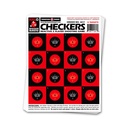 HALO Checkers 8.5"x11" Reactive Targets (Bulk 200 Pack)